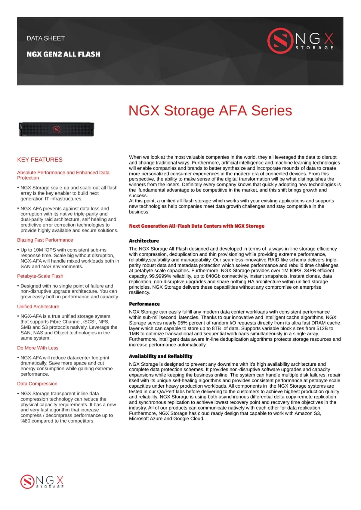 NGX-AFA All-Flash GEN2