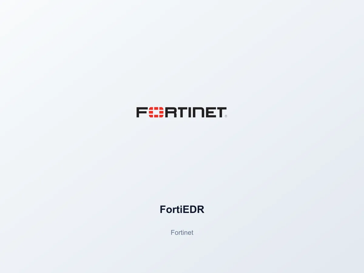 FortiEDR