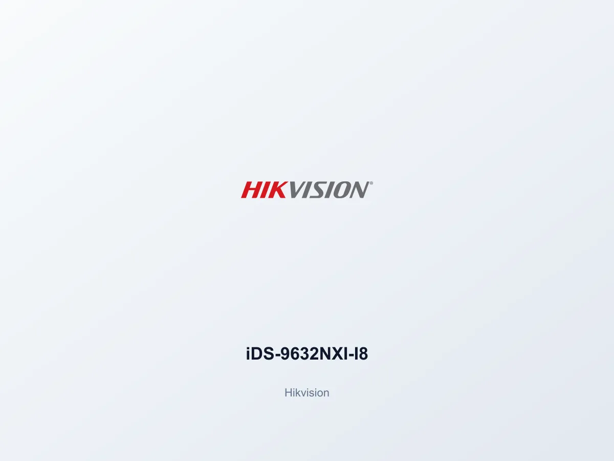 iDS-9632NXI-I8/16S