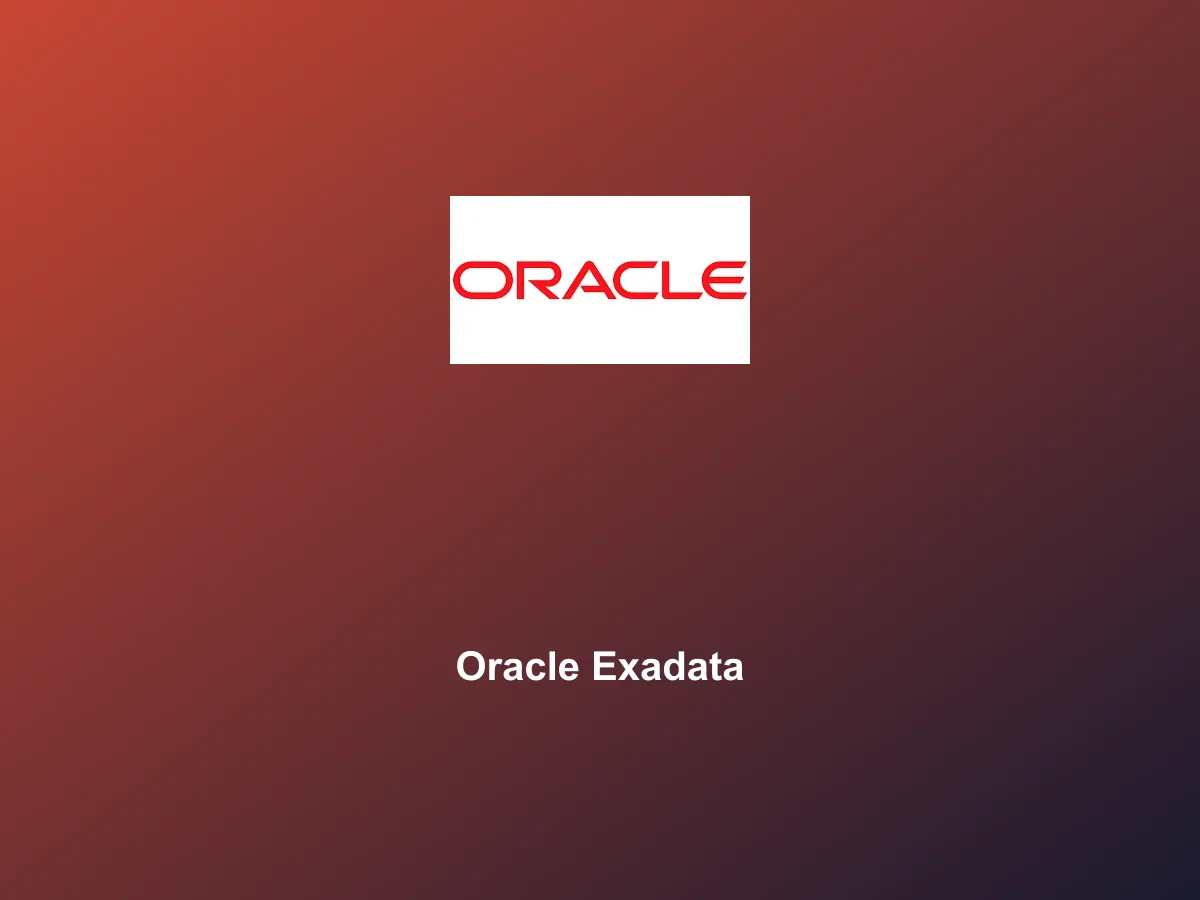 Oracle Exadata