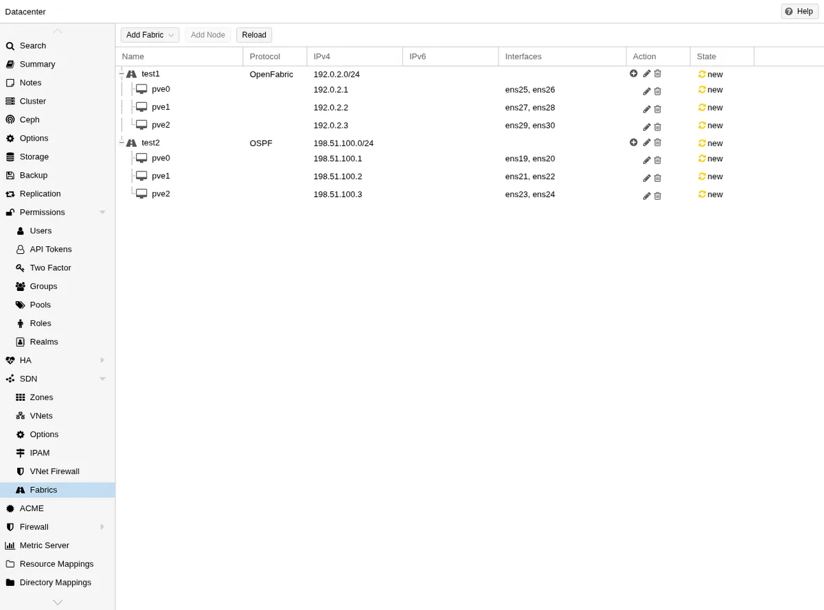 Proxmox SDN (Software Defined Network)