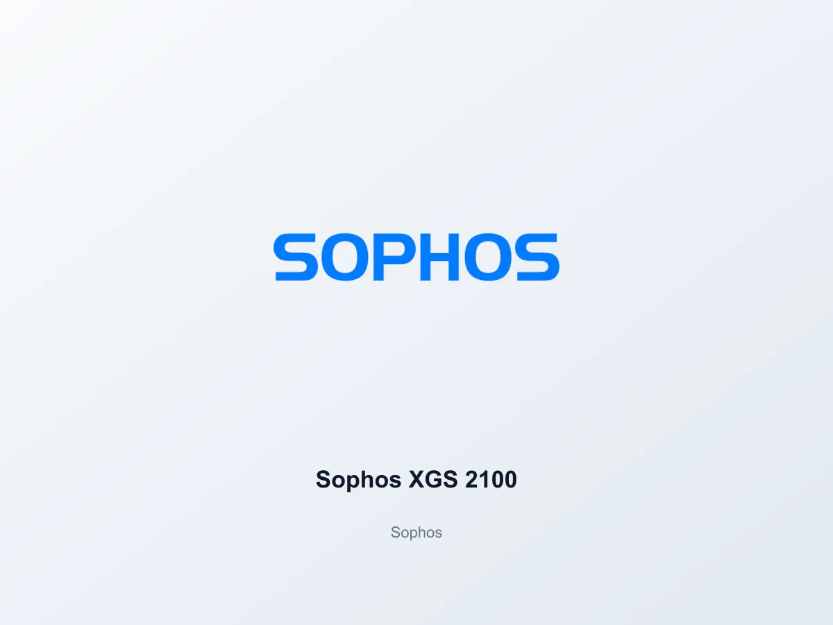 Sophos XGS 2100