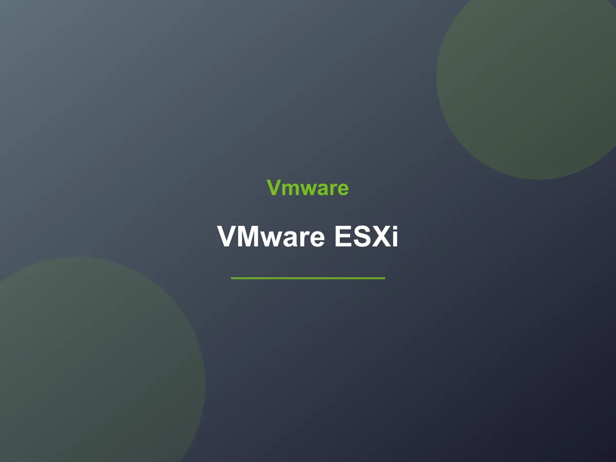 VMware ESXi