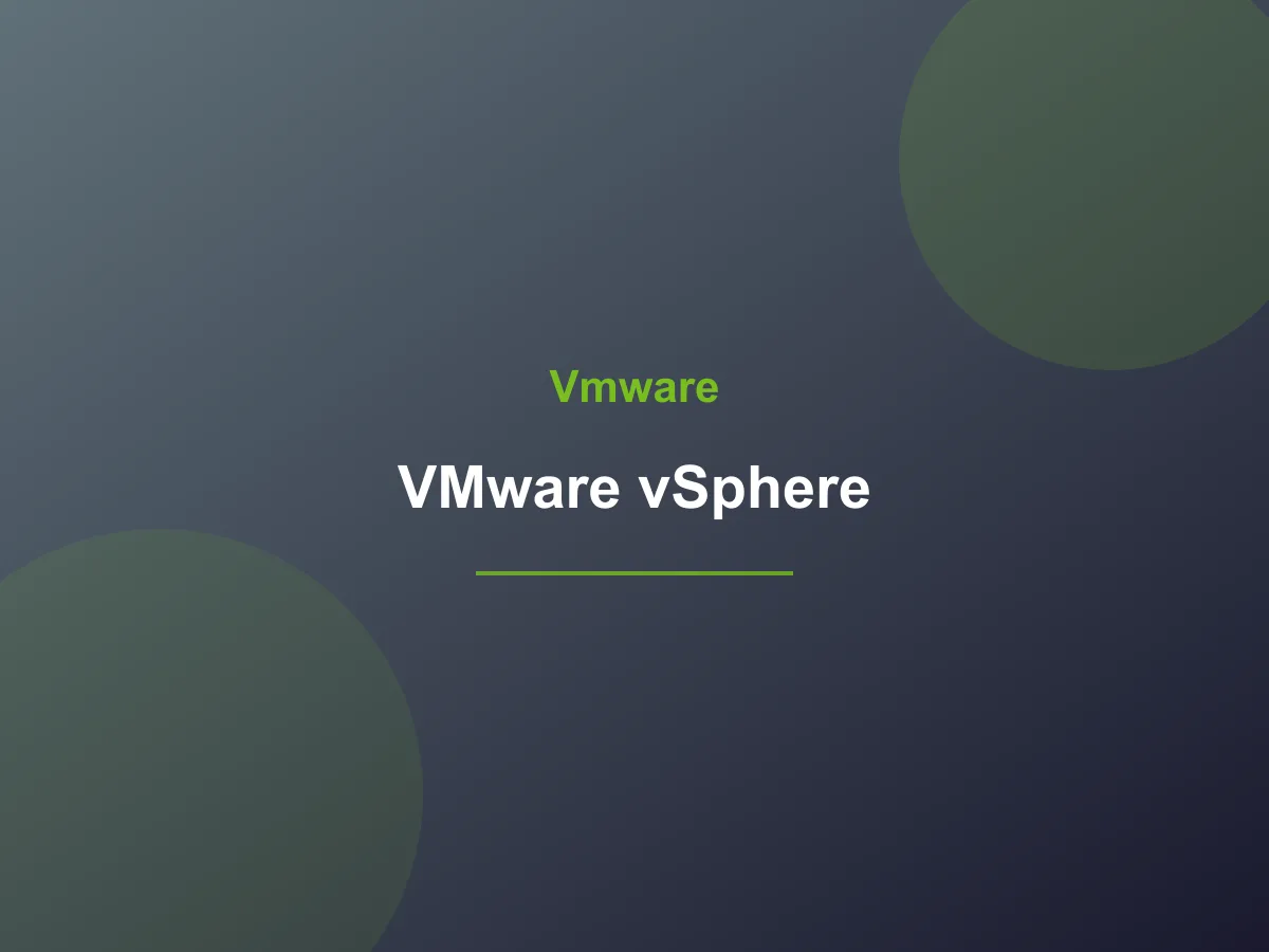 VMware vSphere