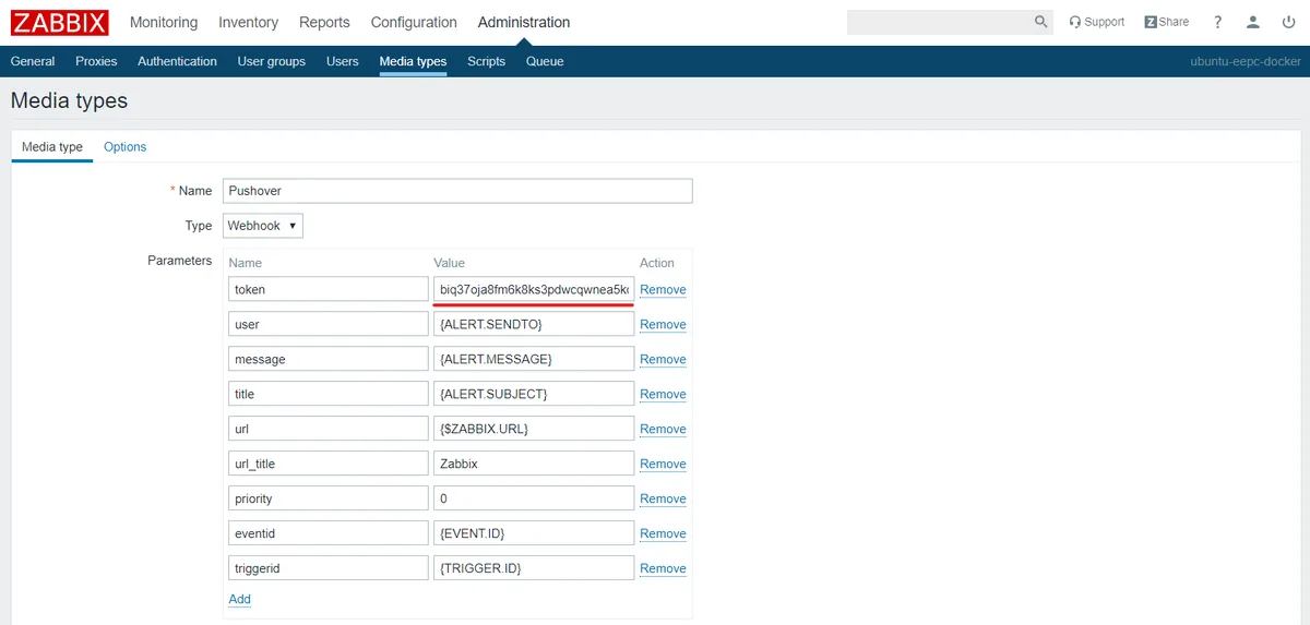 Zabbix Server